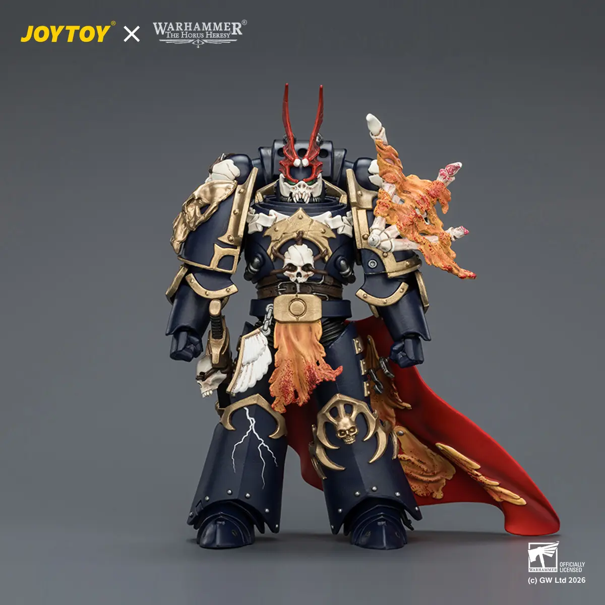 JOYTOY Warhammer "The Horus Heresy" 1/18 Action Figures Night Lords Sevatar, First Captain of the Night Lords The Prince of Crows