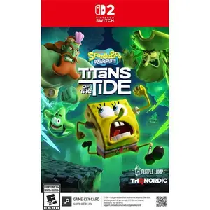 SpongeBob SquarePants Titans of the Tide (Game-Key Card) for Nintendo Switch 2  [VIDEOGAMES]