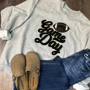 Game Day Chenille crewneck Casual Casual