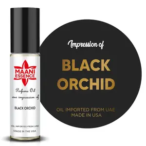 FRAGRANCE OILS Black Orchid  Roll on Perfume body oil fragrance, Concentrated Grade Parfum Oil, Roll on attar