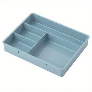 New Stackable 4-Compartment Desk Organizer Box, Drawer Small Items Sorting Storage Box, Office Supplies Organizer, Drawer Organization, Wish Etsy