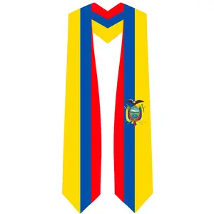 Ecuador Graduation Stole - Ecuador Flag Sash