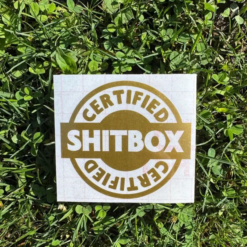 Certified Shitbox Decal