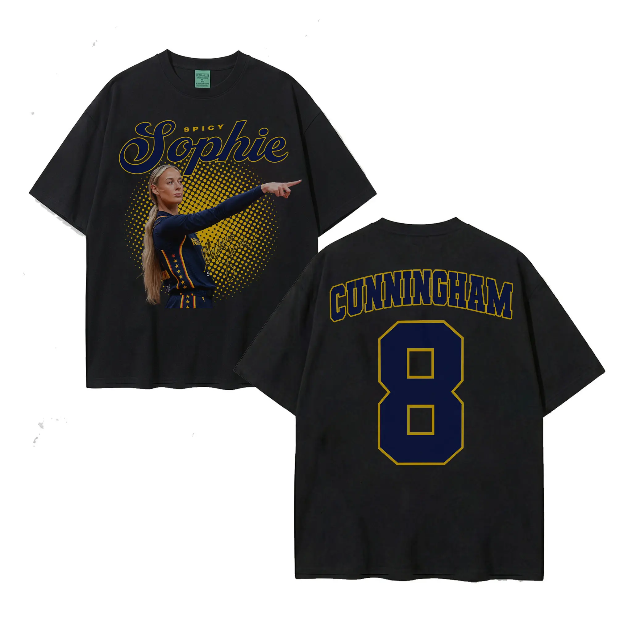 Unisex Graphic Sophie 8 2-Side Printed Sports Tops - Short Sleeve Regular Fit Basketball Tee, Sweatshirt, Hoodie for Game Day Fans