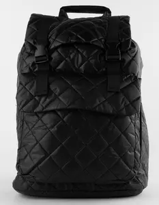 RSQ  Womens Polly Puffer Flap Backpack