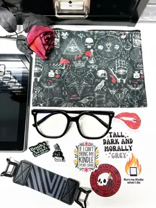 Bookish Bundle Reading Accessories | Kindle & E-Reader | Dark Romance | Glasses | Enamel Pin