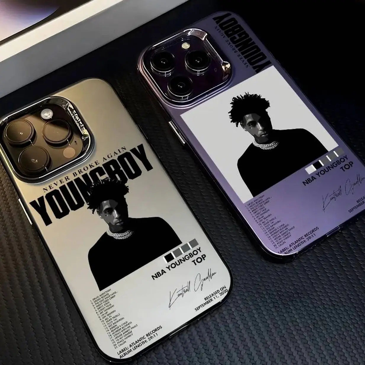 Rapper Y-YoungBoy Phone Case Compatible with iPhone 17, 16, 15, 14, 13, 12, 11, X & Galaxy.