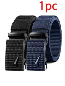 Outdoor Tactical Belt, Casual Canvas and Nylon Woven Belt, Suitable for Men, Teens, Youth, Perfect for Vacation and Daily Wear, Street Style Belt