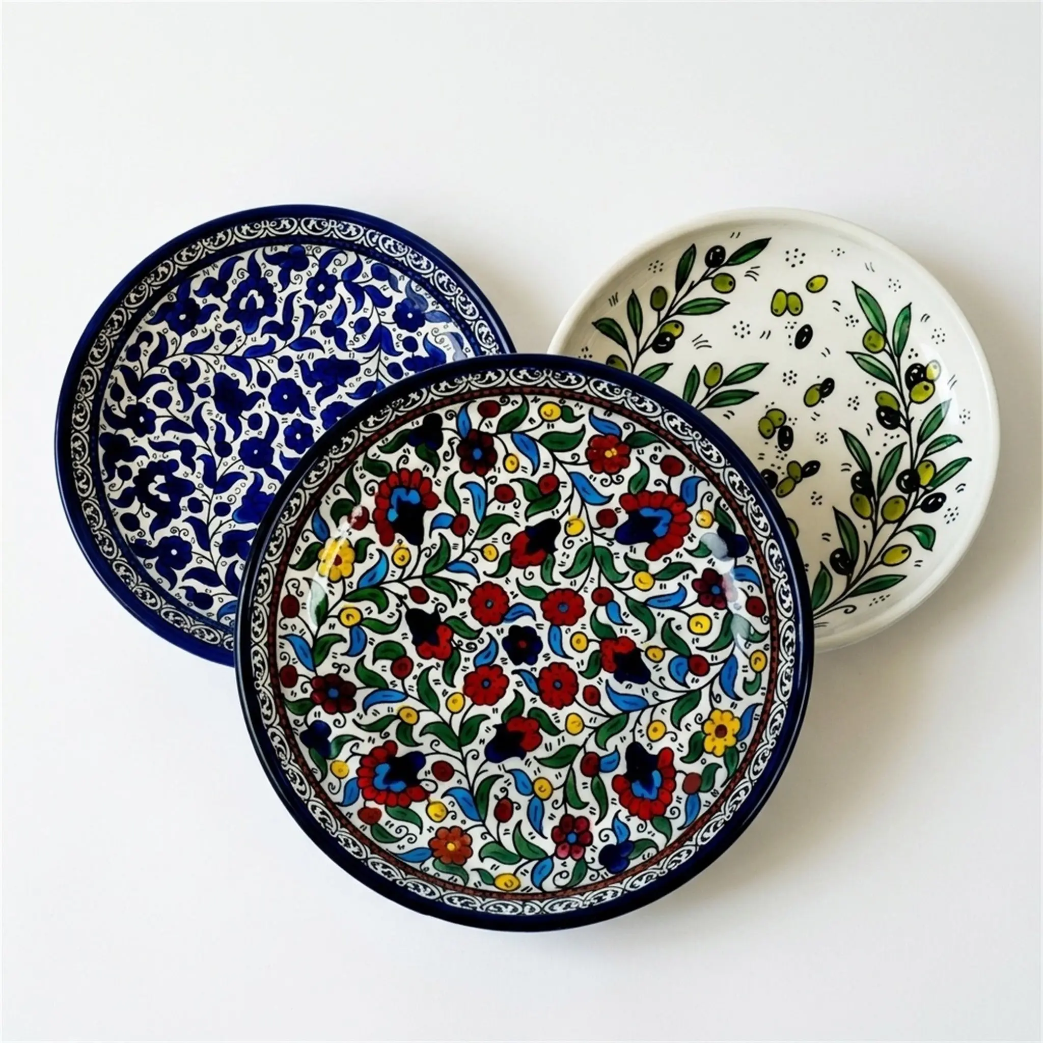 Round Ceramic Serving Dish 9.84 Inch