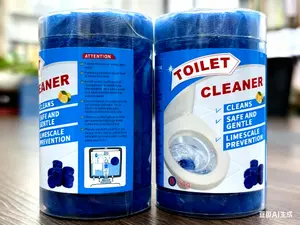 Vacplus Automatic Toilet Bowl Cleaner Tablets for Deep Cleaning Descaler Limescale Remover Household Safe Gentle Antibacterial Formula