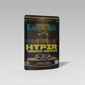 EarthTek Hyper Mineral Gummies - Mineral Boost, Tasty & Nutritious, Convenient On-the-Go Snack, 10 Gummies per Pack