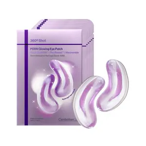 [Centellian24] 360 Shot PDRN Glowing Eye Patch (6 pairs) - For Dark Circle Care, Hydrogel Under Eye Patches with PDRN, Retinol & Glutathione, Cooling Eye Bags Treatment