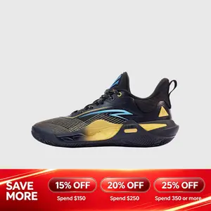 ANTA KAI 1 SPEED "North Star" Small Basketball Shoes Kyrie Irving Professional Anti-slip Black Blue Gold Sports Shoes