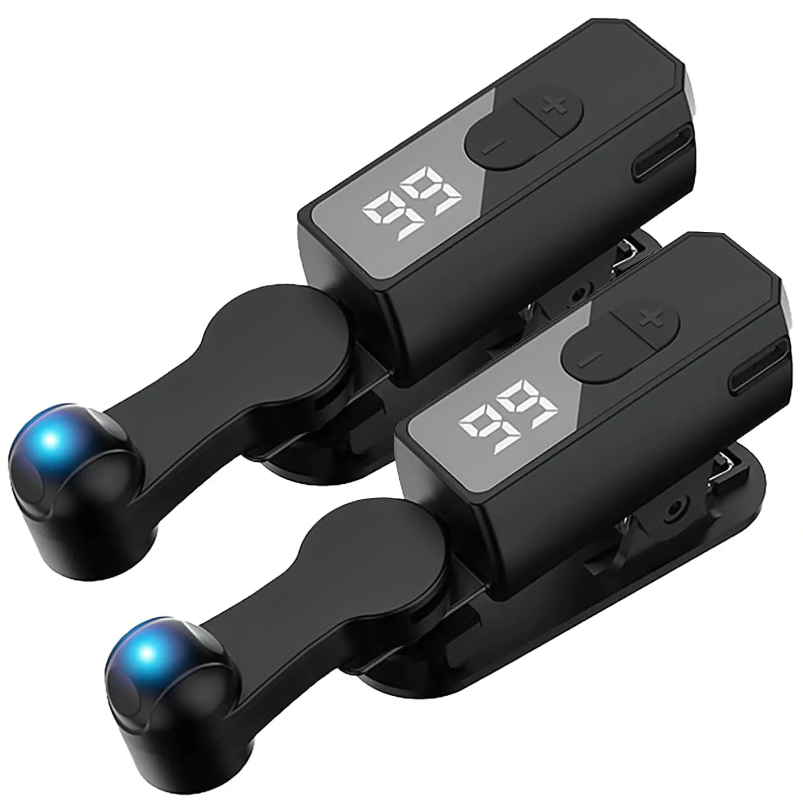 Auto Clicker for Smart Phone to 99 Speed Phone Tapper 180° Rotating for Android iOS Apps, Protable USB Powered Fast Click Simulation Finger Continuous Click for Gaming, Live Broadcasts Likes, Games, Shopping #SummerVibesrtable Selfie Cellphone Smartphone