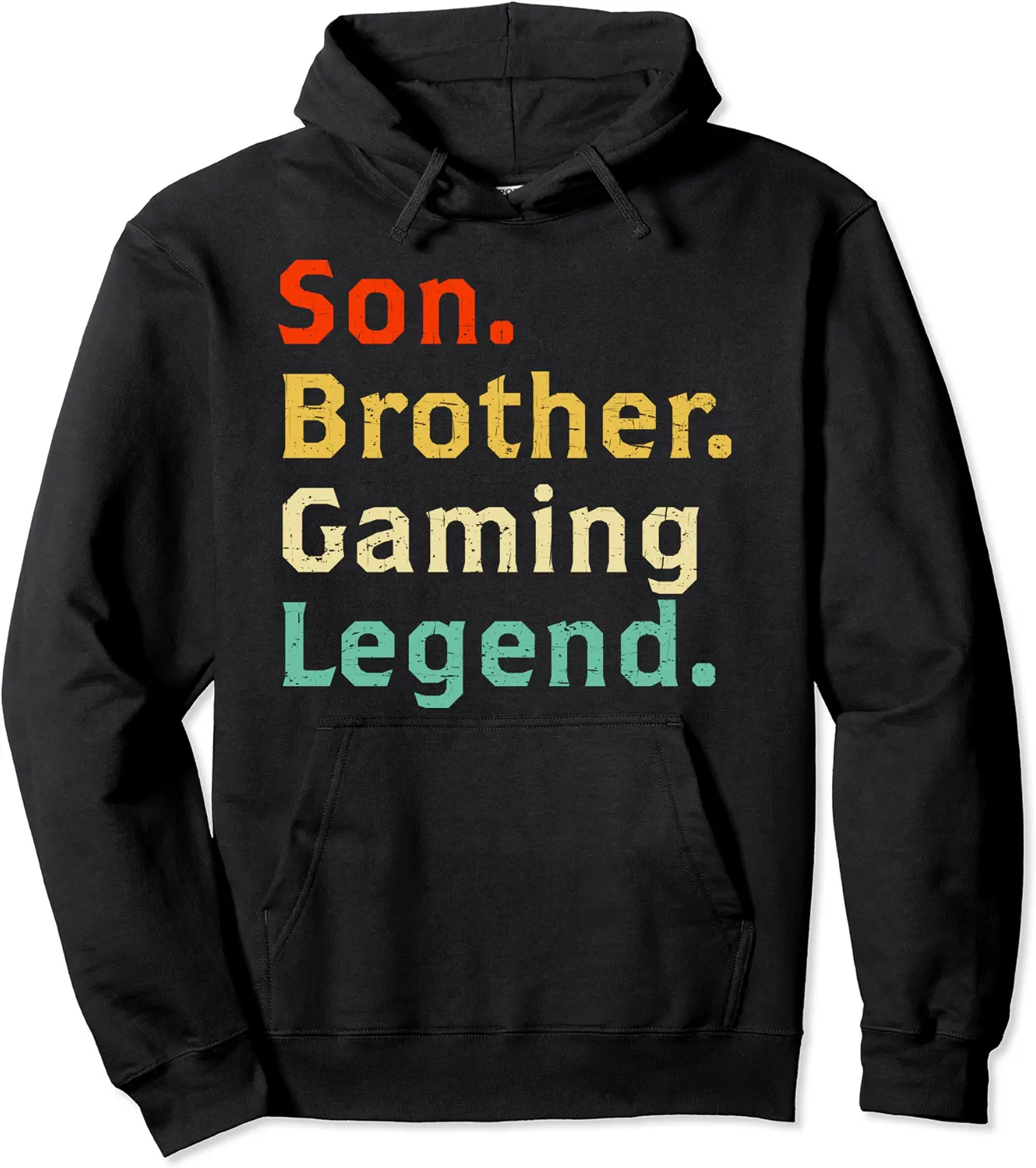 Son Brother Gaming Legend Gamer Gifts For Teen Boys Gaming Pullover Hoodie - Sarahreb Shop 68B08SLZTPBM