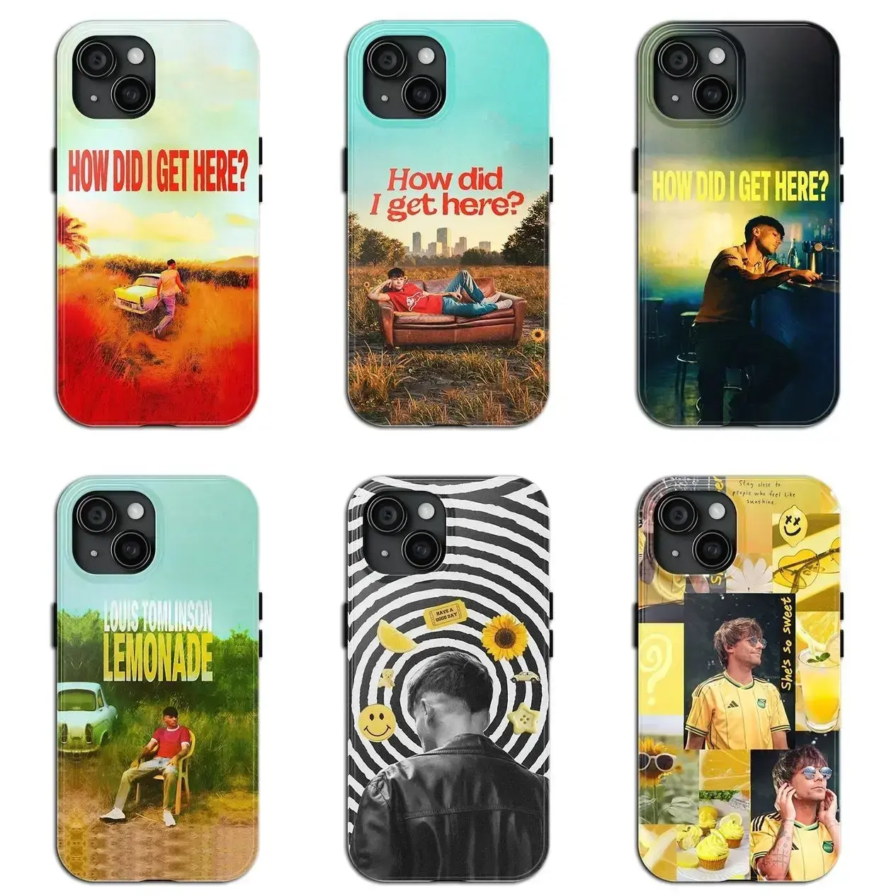 Lemonade New Song How Did We Get Here World Tour 2025 Fan Louis Tomlinson Art Tough Phone Case. Pop Music Singer Aesthetic Rugged Shockproof Protective Cover For iPhone 17 Pro Max 16 Air 15 14 13 12 11.