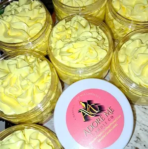 Moisturizing 4oz Body Butter Cream for Hydrating Skincare made with Shea Butter & Coco Butter Blend Moisturizer Coconut Moisture Relaxing Organic
