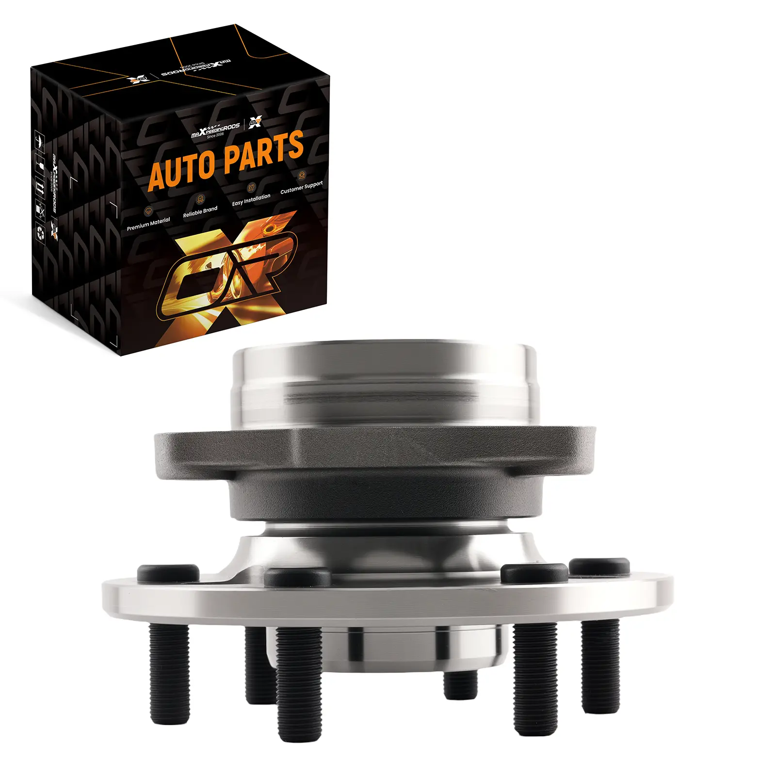 Front Wheel Hub Bearing Assembly compatible for Chevrolet K1500 4x4 1992-1994 515001