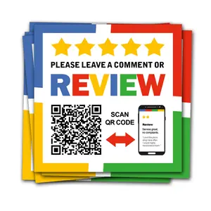 Monkey Mayhem QR Code Fake Review Stickers Prank - 20Qty!