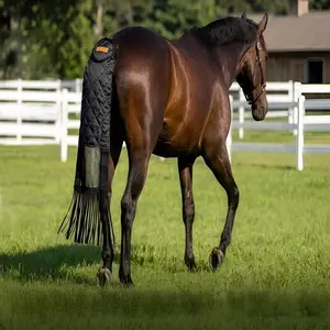 New Fringe Ponytail Protector, Fly and Mosquito Bite Prevention, Horse Tail Storage Bag, Equestrian Supplies, Protective Gear for Horses