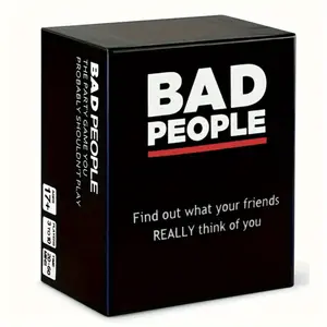 BAD PEOPLE Party Game + After Dark Expansion Set - Hilarious Adult Card Game for Fun Parties and Board Games Night with Your Group - Find Out What Your Friends Really Think of You edition Tabletop Games