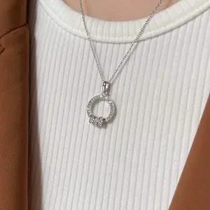 Radiance Fidget Necklace - 3 freely spinning charms, gold plated and silver plated options