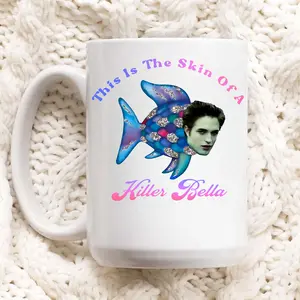 This is the Skin of a Killer Edward Mug Twilight Fan Gift Edward Cullen Bella Swan Autumn Fall Twilight Lover Gift