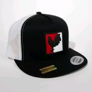 3D PVC Patch Flat-Bill 5 Panel Classic Trucker Hat 16