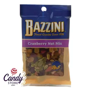 BAZZINI CRANBERRY NUT MIX 1.5 OZ PEG BAG