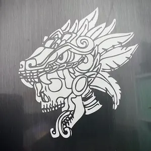 Quetzalcoatl Mexican Aztec Sticker Decal - Cars, Trucks, and More / Azteca - Diseño Tribal para Autos, Camionetas y Más decal sticker