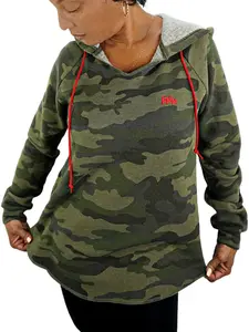 Women's Tunic Top with Hood  Romans 12:21 Collection