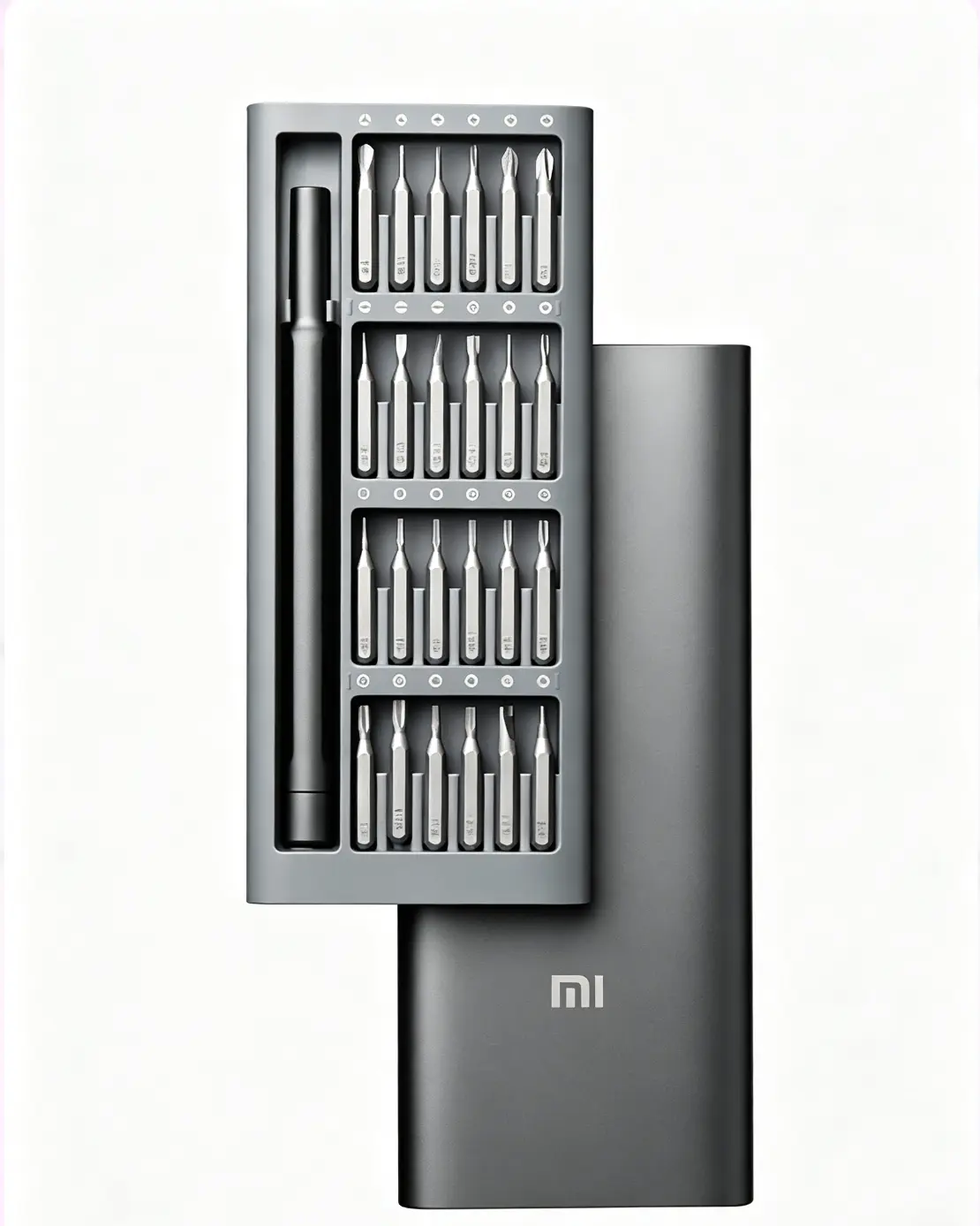 Xiaomi Mi Precision Screwdriver Set, 24 Magnetic Driver Bit Set, Pocket Screwdriver Tool Set, Mini Screwdriver Kit, Repair Tool Kit for Electronics