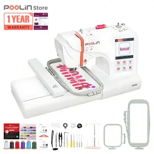 PooLin EOC05 Computerized Home Embroidery Machine For Beginner
