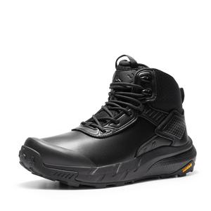 NORTIV 8 VaporGuard Men's Waterproof Military Tactical Leather Work Boots - Closed Ankle-High, Hook-Loop Strap Closure, Breathable, Durable Footwear for Walking,father'sdaygifts