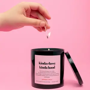 Kinda Classy Kinda Hood - Candle - Soy wax candle