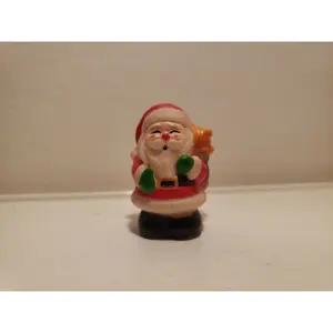 1984 R. Dan & Co. Santa Claus Pencil Topper - Vintage Hong Kong