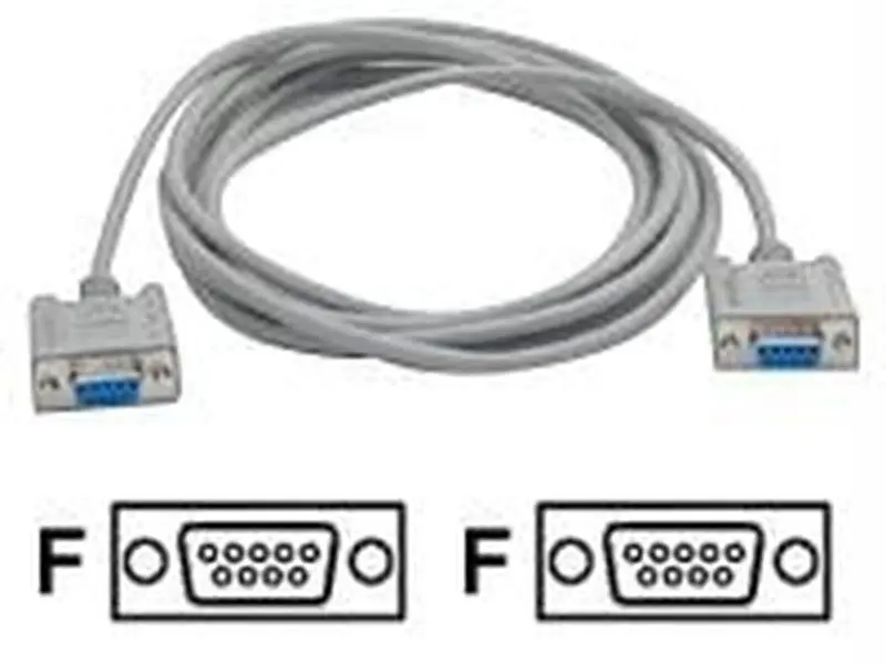 STARTECH SCNM9FF 10 ft. Cross Wired Modem Cable DB9 F/F