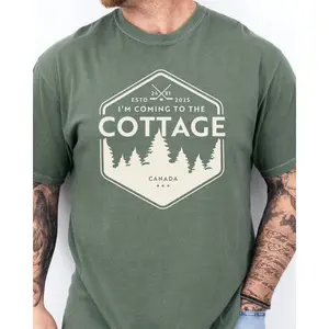 I'm Coming To The Cottage Unisex Tshirt, Romance Hockey Hoodie, Coming To The Cottage Hoodie, Unisex Sweater Pullover Tee