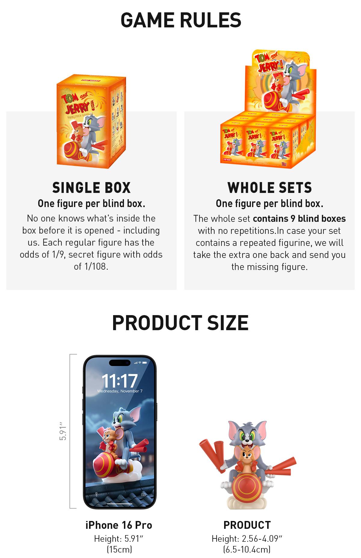 Tom & Jerry: Forbidden Compass Series Figures