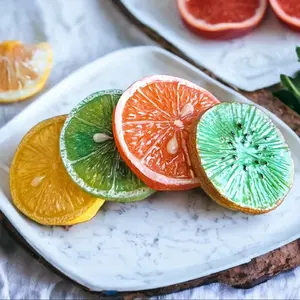 Citrus Slice MagSafe Phone Grip, Hand Painted, Summertime Phone Grip, Scented, Lemon Phone Grip, Kindle Phone Grip