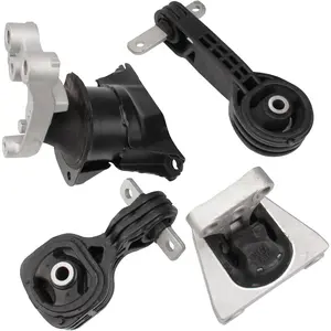Set of 4 Engine Motor and Trans Mount Compatible with 2006-2011 Honda Civic 1.8L Automatic Transmission, Replace OE A4530 A4534 A4543 A4546