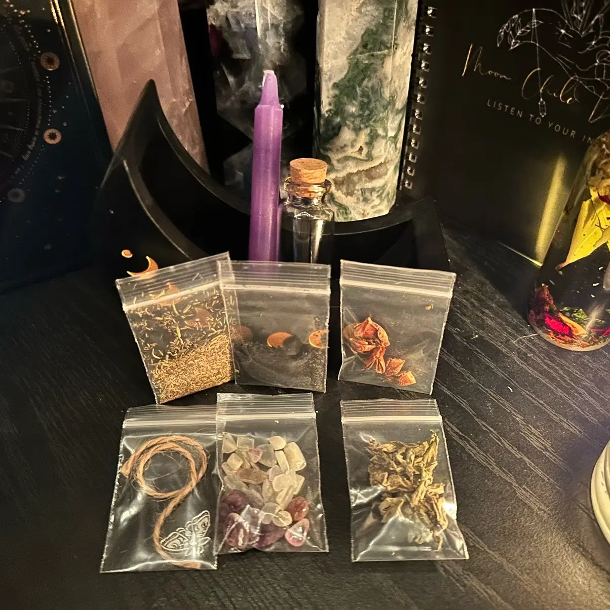 Open Your Third Eye Manifestation Spell Kit | Ritual Kit | Spell Jar | Intuition | Witchy Gift | Witchcraft Supplies