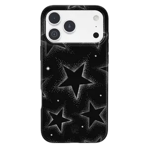 Crystal Chrome Stars Iphone Case