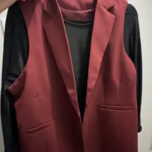 Women's Solid Color Sleeveless Blazer Vest, Plain Color Waistcoat, Elegant Outerwear for Work Office Business, Ladies Spring & Fall Clothes