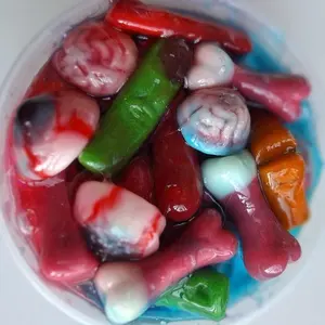 Spooky Goo Mix - Halloween Mix covered in your choice of sour goo flavor