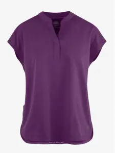 Healing Hands Purple Label Journey Women's 2-Pocket STRETCH Dolman Sleeve Mandarin Collar Scrub Top