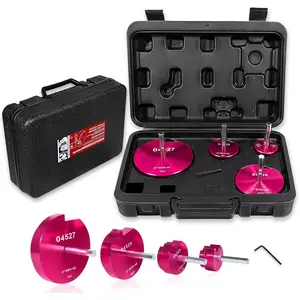 4-Piece Plastic Pipe Reamer Tool Kit for PVC, CPVC, and ABS Fittings, Includes 1.5", 2", 3", 4" Reamers, Compatible with Standard 1/2" Drills, 3/8" Hex Shaft, for Exhaust, Drain, Water Pipes Cleaning