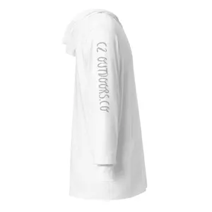 Hooded long-sleeve tee