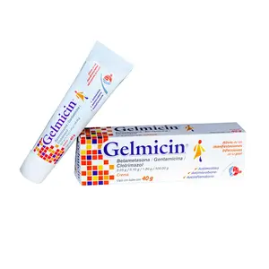 Gelmicin Body Care Skin Repair Cream 40g - Antimicrobial Antifungal Anti-inflammatory Formula with Betametasona Gentamicina Clotrimazol