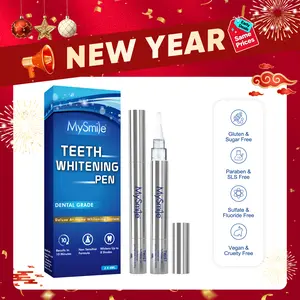 MySmile On-the-Go Teeth Whitening Pen - Mint Flavor | 30+ Treatments for Stain Removal